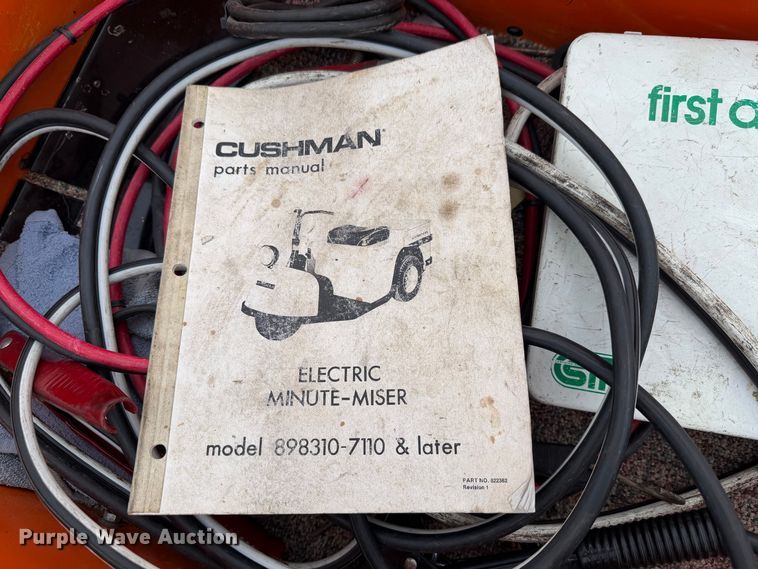 image for item EV2342 Cushman 898310-7410 utility cart