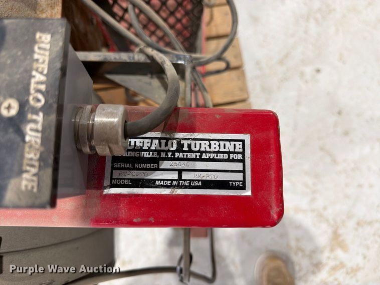 image for item EW5040 Buffalo Turbine BT-CPTO blower
