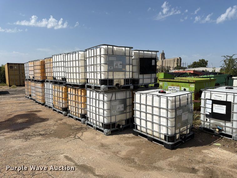 Approximately 35 totes
