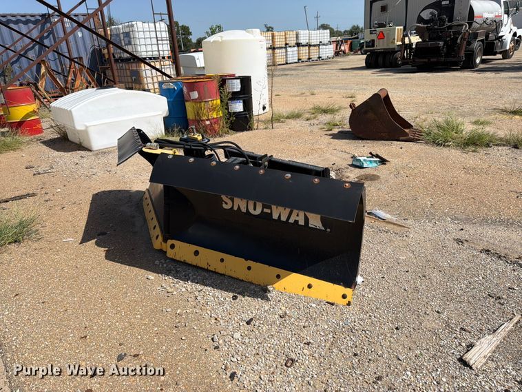 Sno-Way 29VHD skid steer snow plow