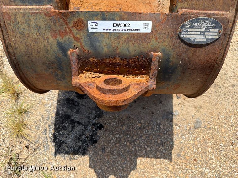 image for item EW5062 2009 Central Fabricators WR XLS backhoe bucket