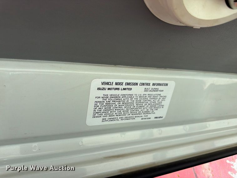 image for item EW5063 2004 GMC W5 paint striper truck