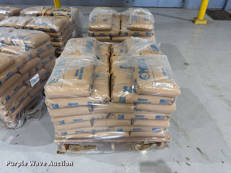 image for item EW5065 (6) pallets of Potters highway safety spheres