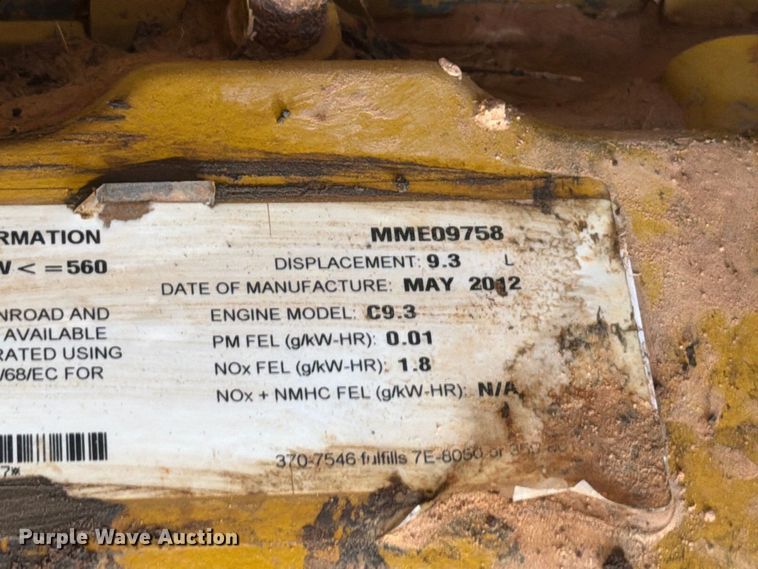 image for item EW8943 2012 Caterpillar 140M2 motor grader