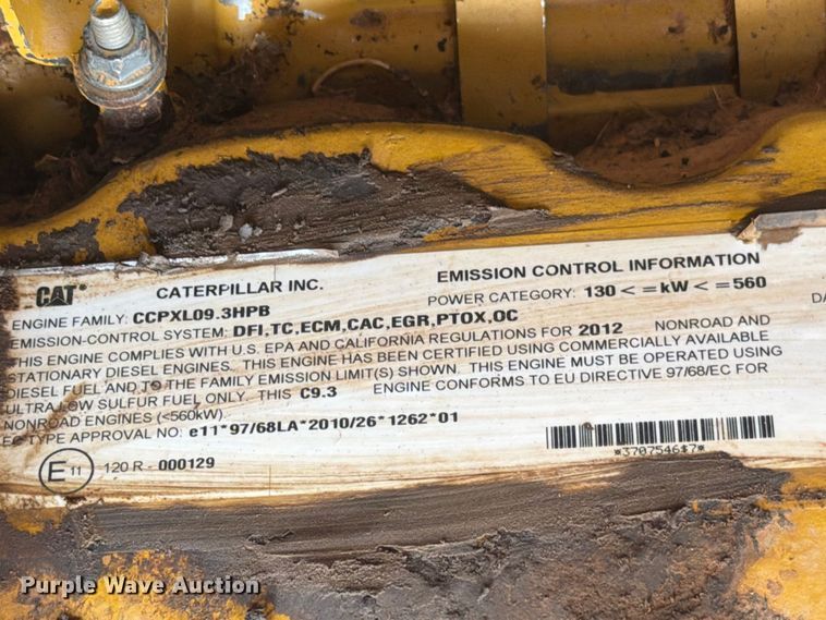image for item EW8943 2012 Caterpillar 140M2 motor grader