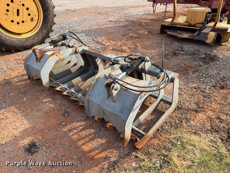 skid steer grapple bucket