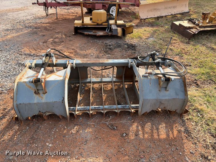 image for item EW8948 skid steer grapple bucket