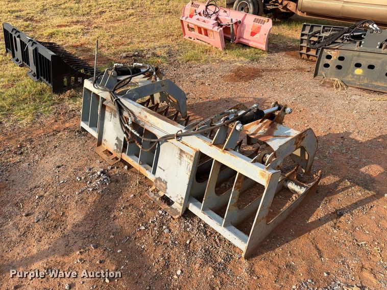 image for item EW8948 skid steer grapple bucket