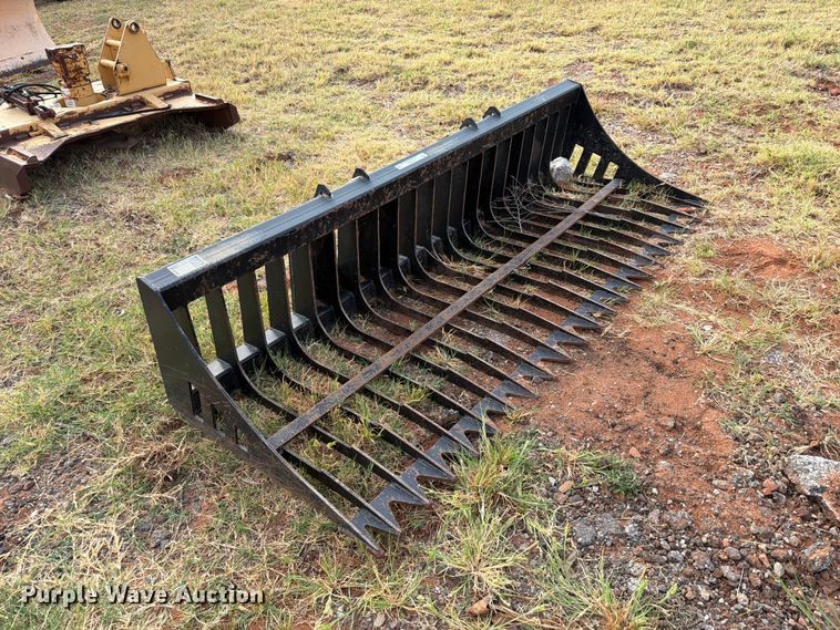 image for item EW8949 RSB84-BL skid steer rock bucket
