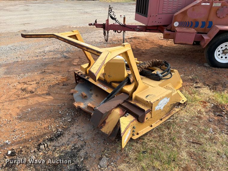 Diamond skid steer mulcher