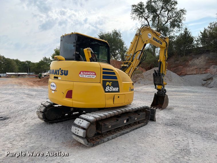 image for item EW8954 2020 Komatsu PC88MR-10 mini excavator