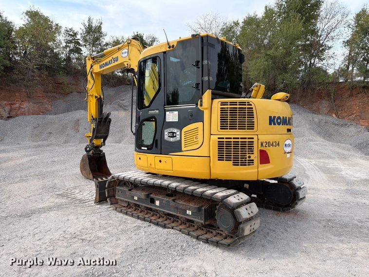 image for item EW8954 2020 Komatsu PC88MR-10 mini excavator