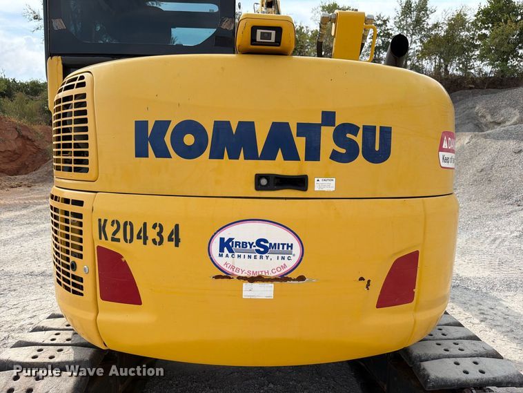 image for item EW8954 2020 Komatsu PC88MR-10 mini excavator