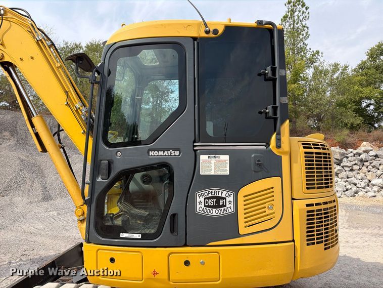 image for item EW8954 2020 Komatsu PC88MR-10 mini excavator