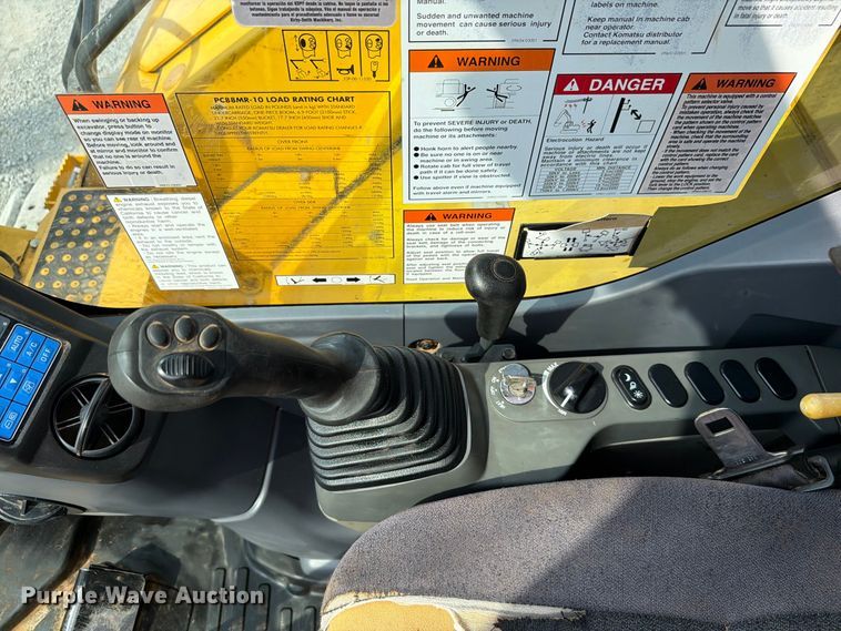 image for item EW8954 2020 Komatsu PC88MR-10 mini excavator