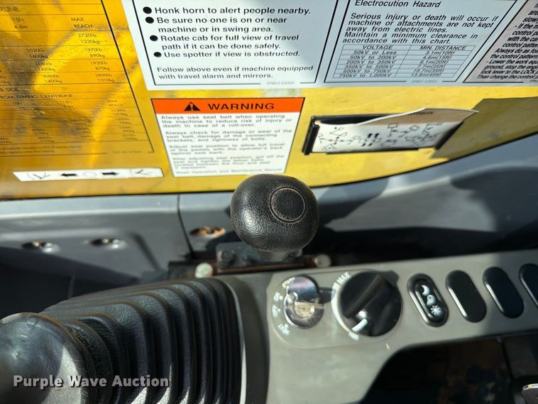 image for item EW8954 2020 Komatsu PC88MR-10 mini excavator