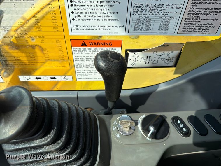 image for item EW8954 2020 Komatsu PC88MR-10 mini excavator