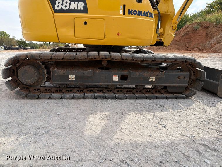 image for item EW8954 2020 Komatsu PC88MR-10 mini excavator