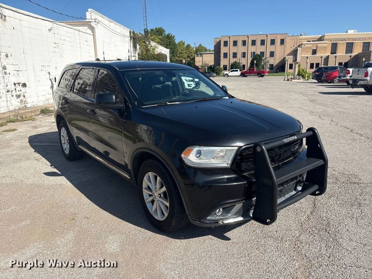 image for item EX0048 2014 Dodge Durango Police SUV