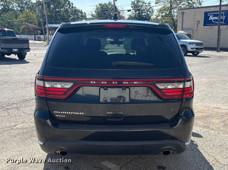 image for item EX0048 2014 Dodge Durango Police SUV