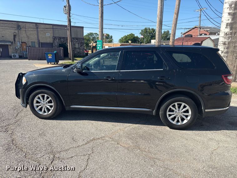 image for item EX0048 2014 Dodge Durango Police SUV