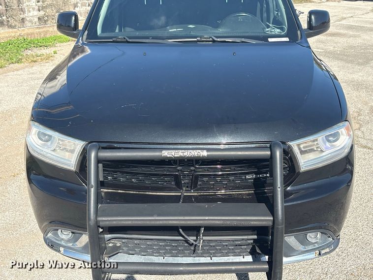 image for item EX0048 2014 Dodge Durango Police SUV