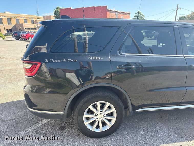 image for item EX0048 2014 Dodge Durango Police SUV