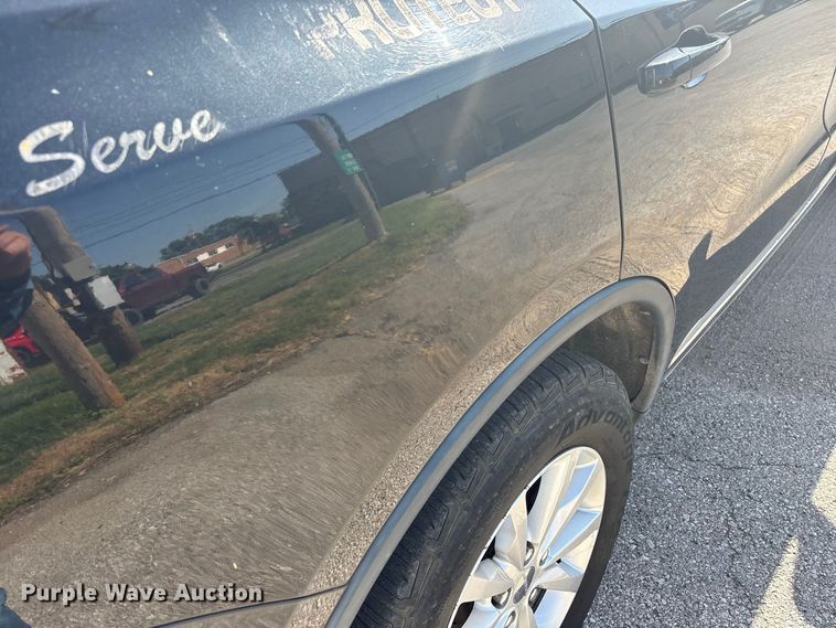 image for item EX0048 2014 Dodge Durango Police SUV