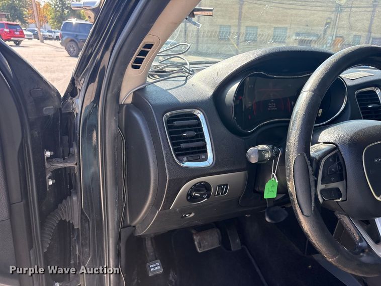 image for item EX0048 2014 Dodge Durango Police SUV