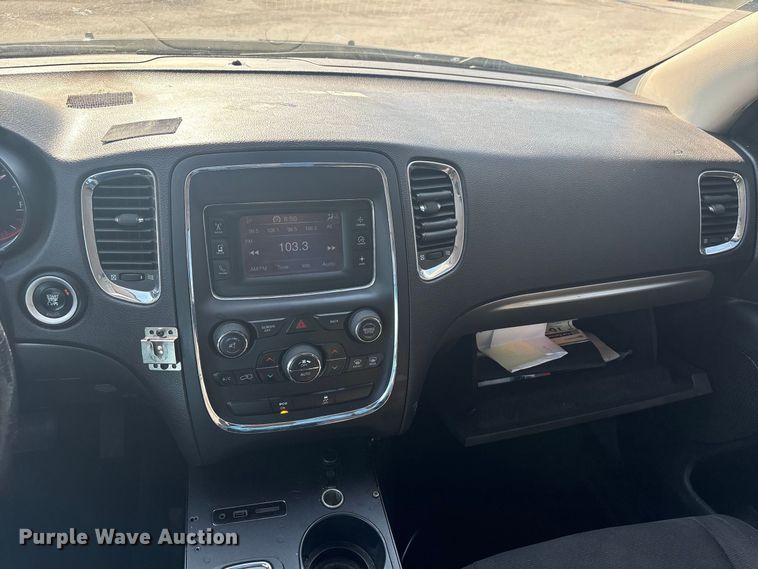 image for item EX0048 2014 Dodge Durango Police SUV