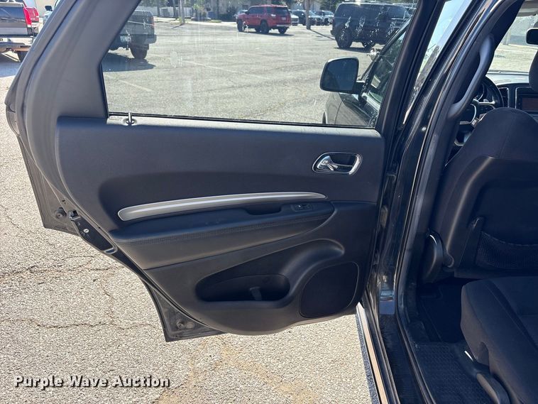 image for item EX0048 2014 Dodge Durango Police SUV