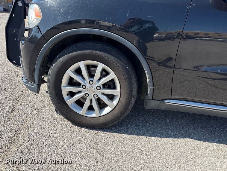 image for item EX0048 2014 Dodge Durango Police SUV