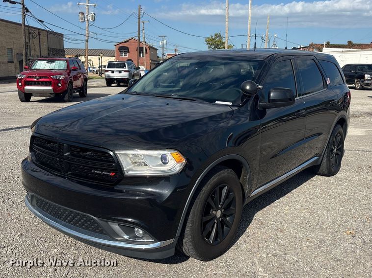2014 Dodge Durango Police SUV