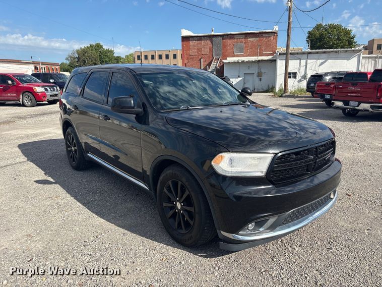 image for item EX0049 2014 Dodge Durango Police SUV