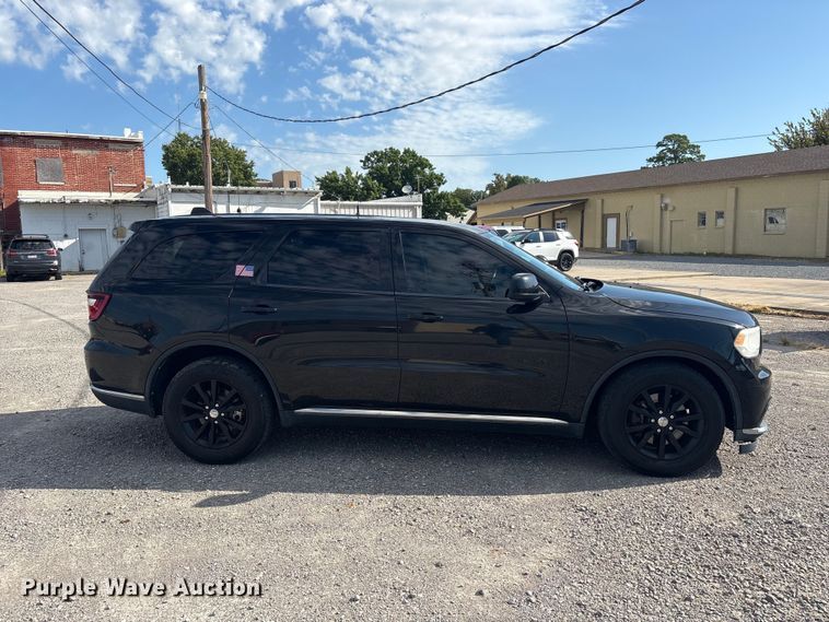 image for item EX0049 2014 Dodge Durango Police SUV