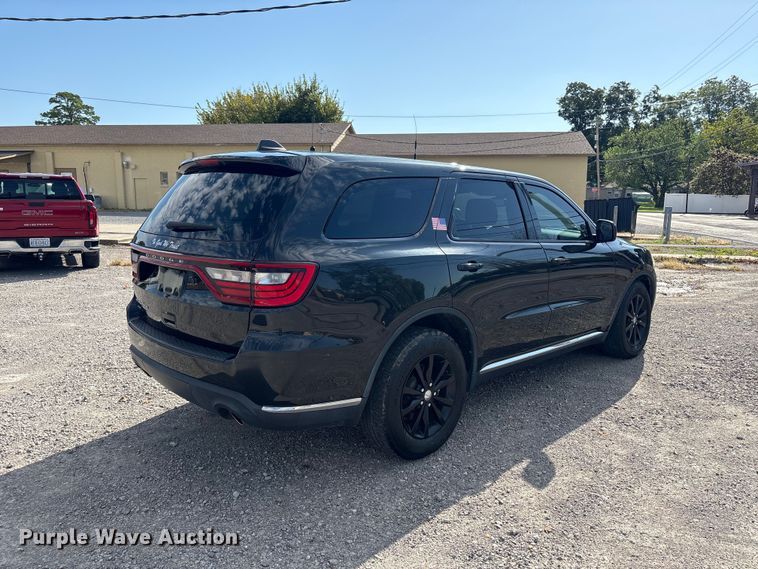 image for item EX0049 2014 Dodge Durango Police SUV