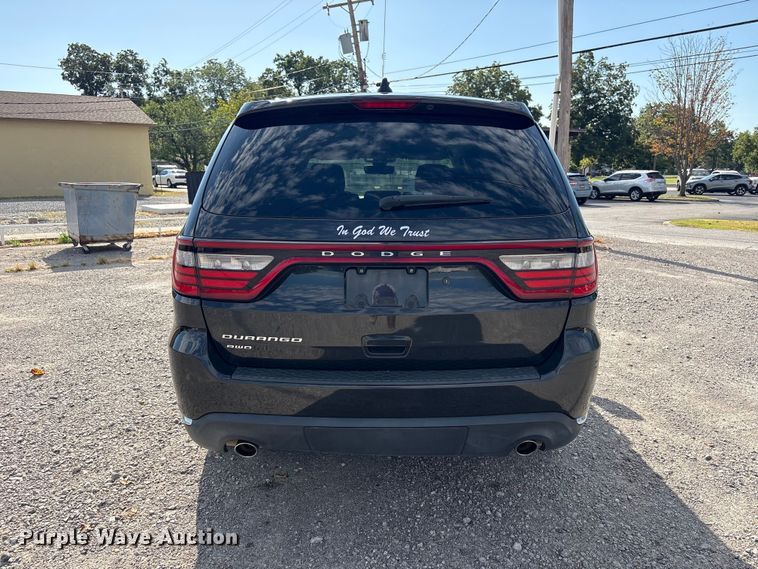 image for item EX0049 2014 Dodge Durango Police SUV