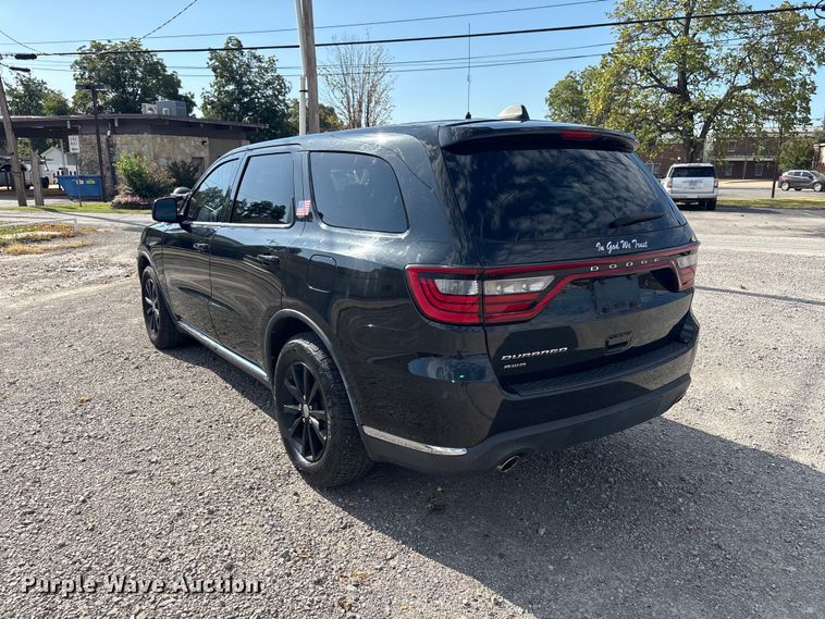 image for item EX0049 2014 Dodge Durango Police SUV