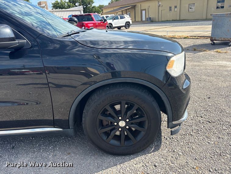 image for item EX0049 2014 Dodge Durango Police SUV