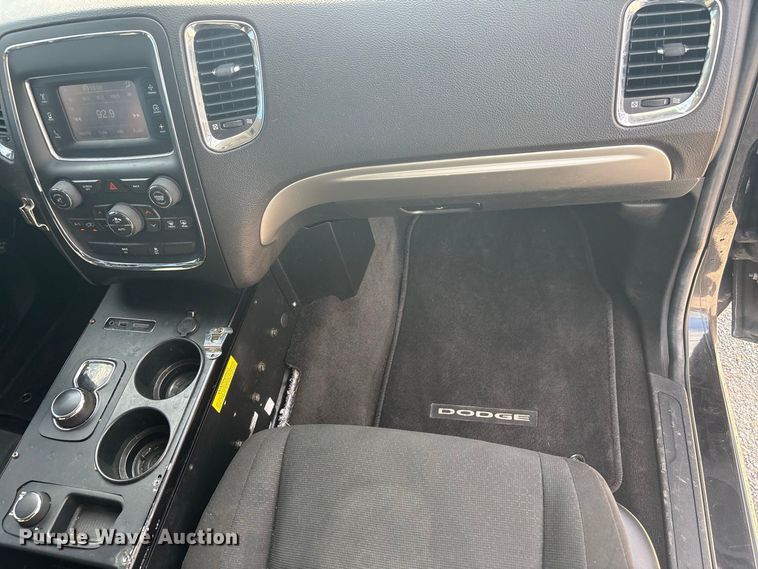image for item EX0049 2014 Dodge Durango Police SUV