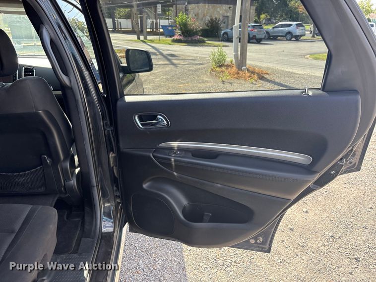image for item EX0049 2014 Dodge Durango Police SUV