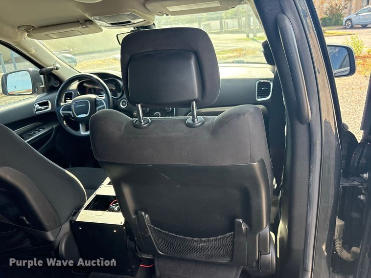 image for item EX0049 2014 Dodge Durango Police SUV