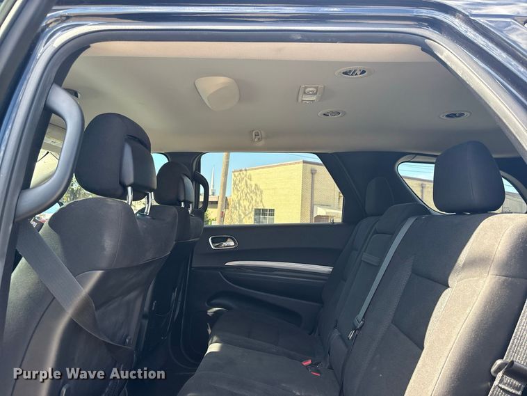 image for item EX0049 2014 Dodge Durango Police SUV