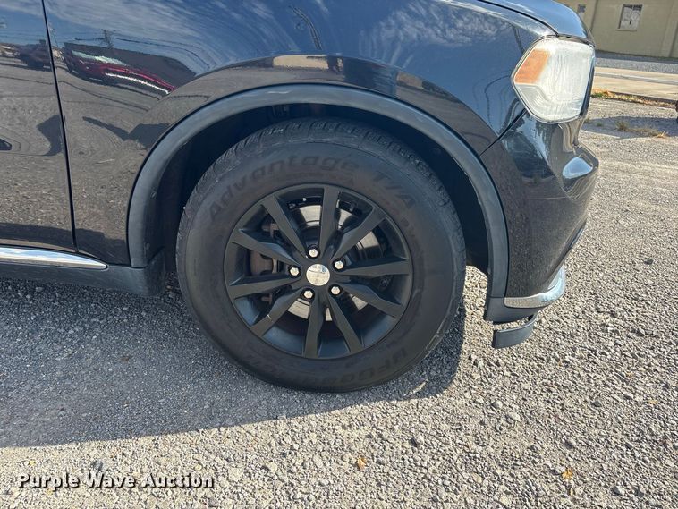 image for item EX0049 2014 Dodge Durango Police SUV