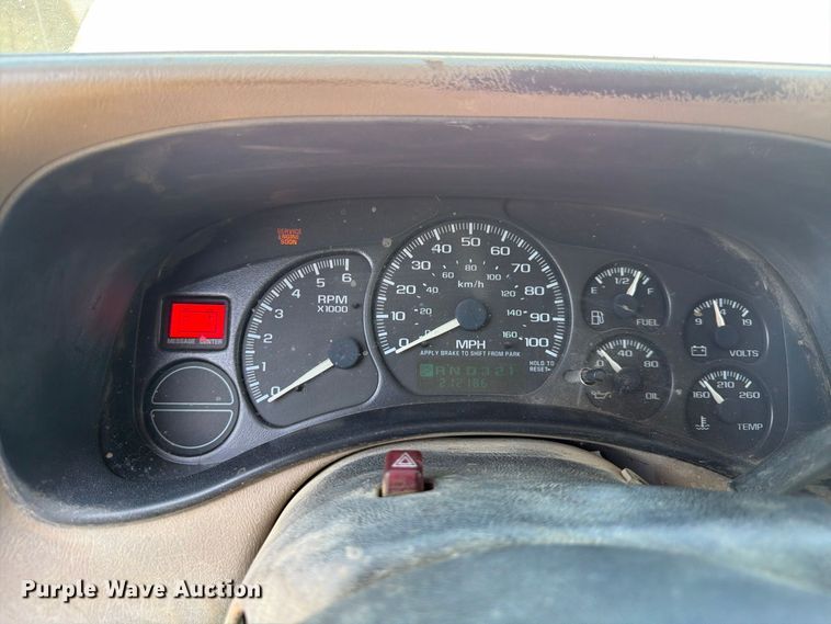 image for item EX0052 2001 Chevrolet Silverado 1500 Ext. Cab pickup truck