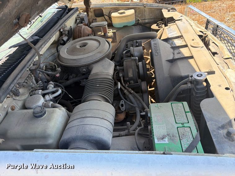 image for item EX0053 1988 Chevrolet C3500 Ext. Cab utility bed pickup truck