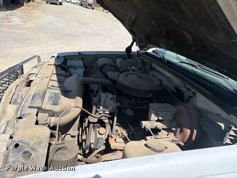 image for item EX0053 1988 Chevrolet C3500 Ext. Cab utility bed pickup truck