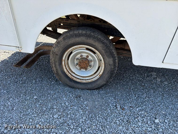 image for item EX0053 1988 Chevrolet C3500 Ext. Cab utility bed pickup truck