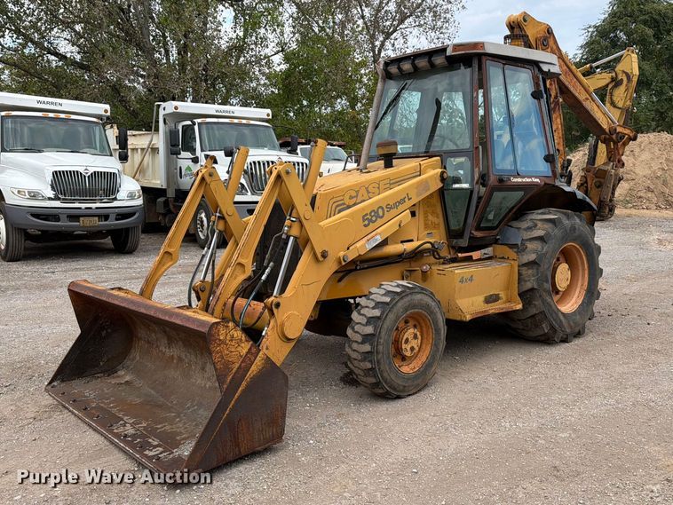 1996 Case 580S backhoe