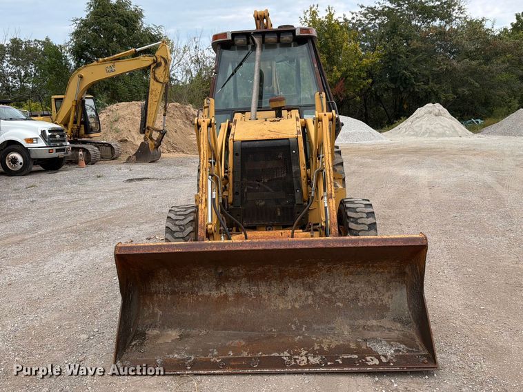 image for item EX0055 1996 Case 580S backhoe